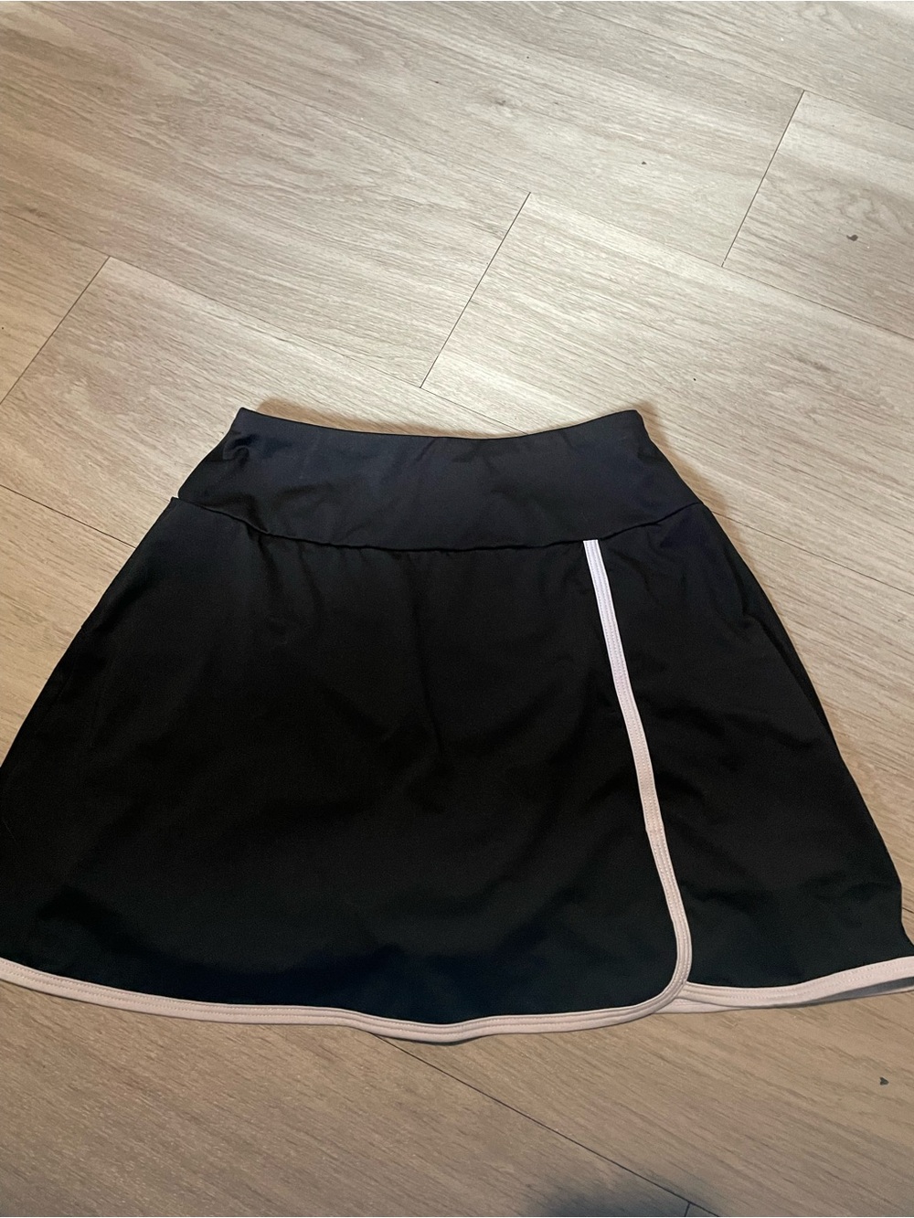 Gottex Black Skort with Light Trim